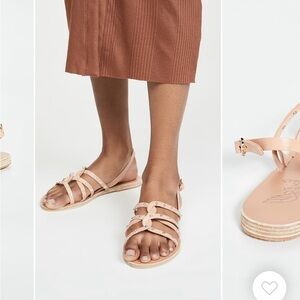 Ancient Greek Sandals Schinousa Rivets - 37 (US 7) + dust bag. Sold out online!